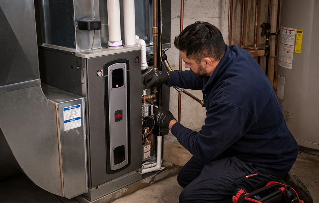 plumbing and HVAC installations in Nassau and Suffolk counties by Sal Manzo call 516-783-0490