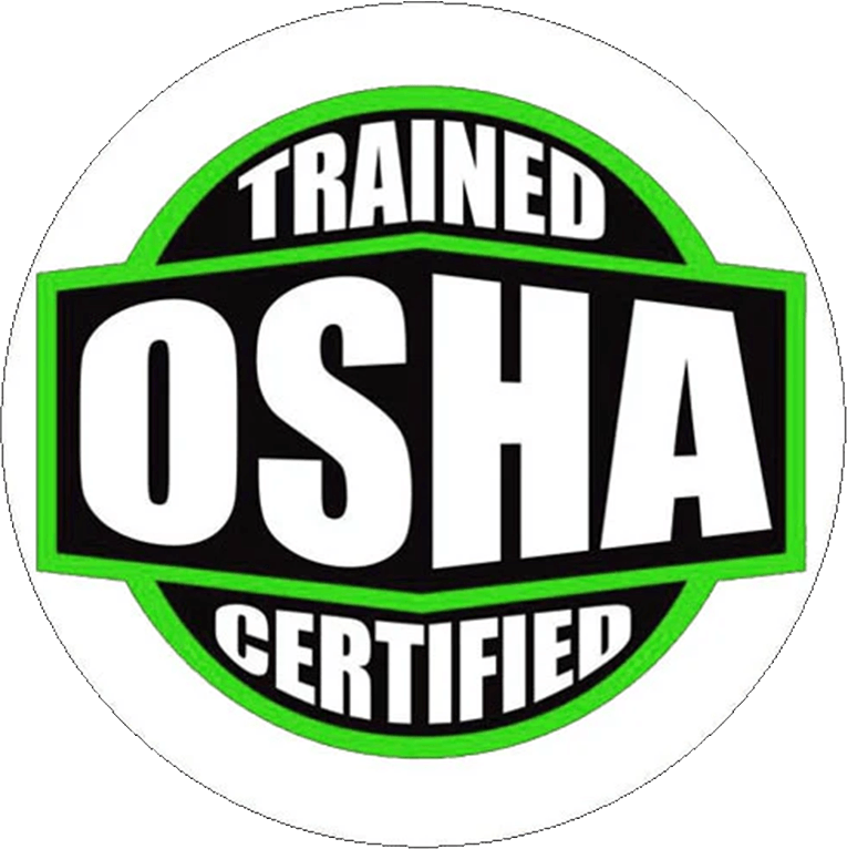 osha compliant plumbing heating cooling badge