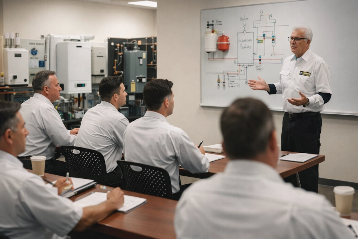 sal manzo plumbing technician training long island nassau suffolk call 516-783-0490